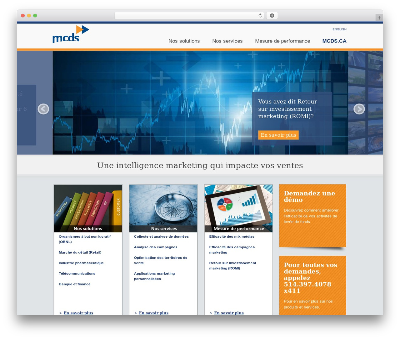 WordPress theme MCDS - mcds.ca