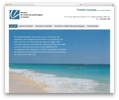 Beaver Builder Theme top WordPress theme - yvettelarose.ca