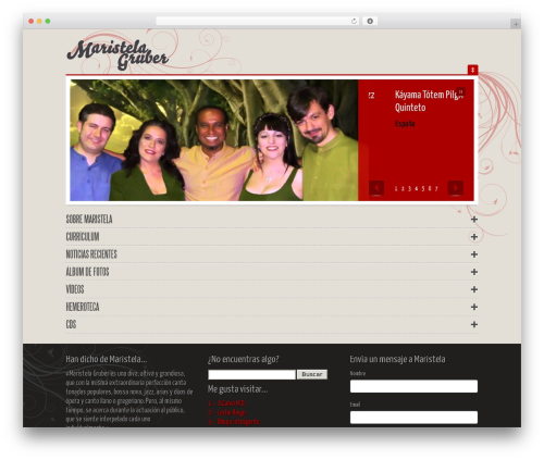 Best WordPress theme Excelsior WordPress Theme - maristelagruber.com