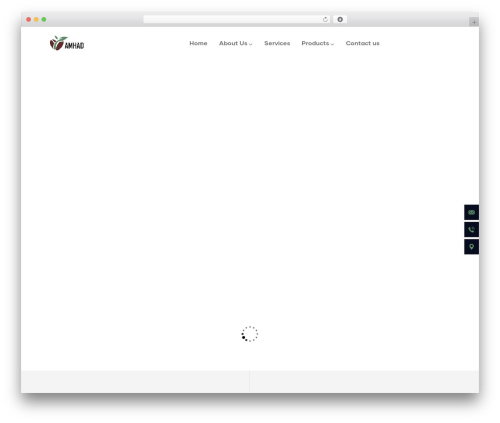 Constix theme WordPress - amhadtrading.com