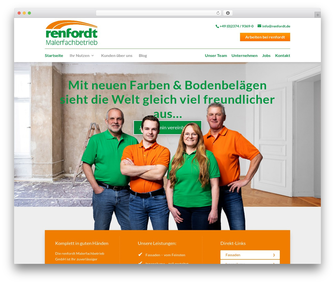 Maler Renfordt theme WordPress - malerrenfordt.de Maler Renfordt theme WordPress - malerrenfordt.de