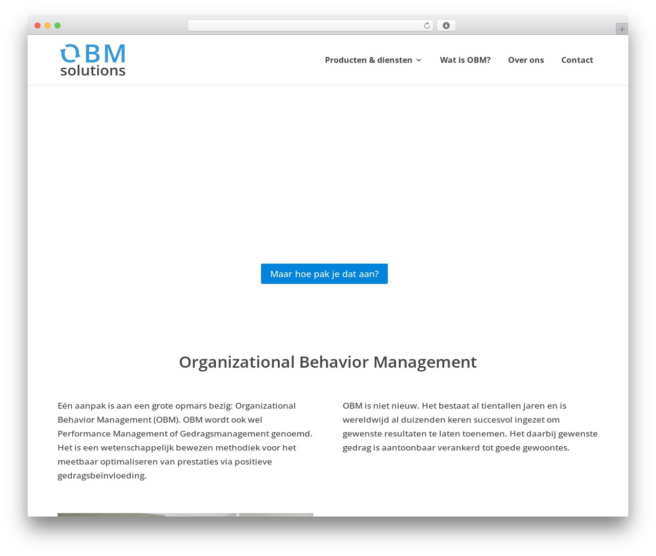 Divi theme WordPress - obmsolutions.nl