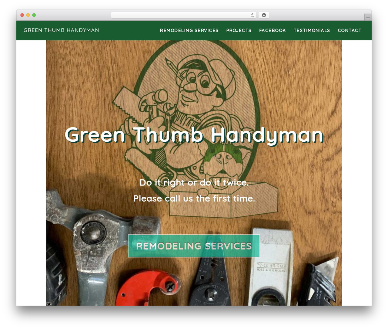 Genesis theme WordPress - greenthumbhandyman.com Genesis theme WordPress - greenthumbhandyman.com