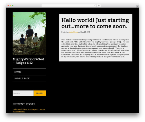 Journal Lite theme WordPress - mightywarrior4god.com Journal Lite theme WordPress - mightywarrior4god.com