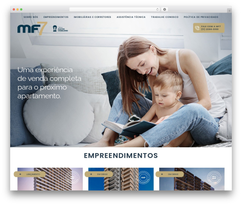 MF7 WordPress theme - mf7.com.br