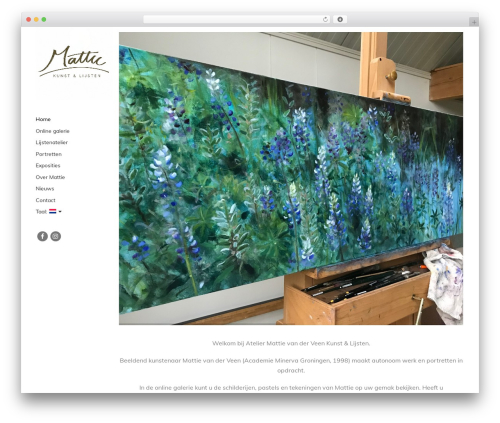 Reframe Plus WordPress theme - mattievanderveen.nl