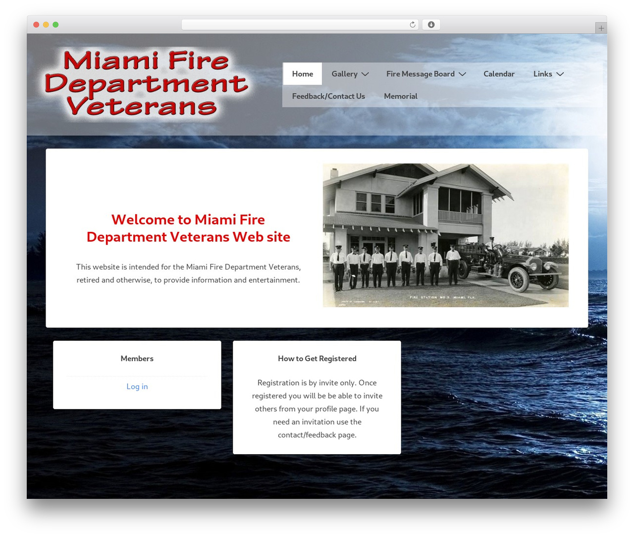 Responsive free WordPress theme - mfdvets.org