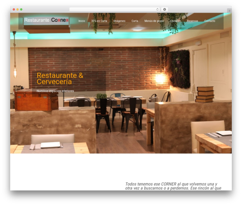 SKT Restaurant Pro theme WordPress - restaurantecorner.com