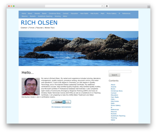 Theme WordPress Azure Basic - richolsen.com Theme WordPress Azure Basic - richolsen.com