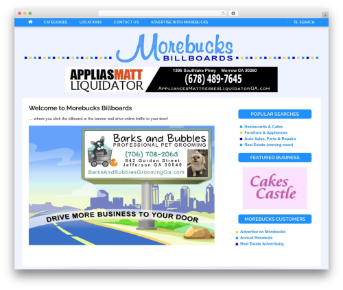 Theme WordPress Donna's Theme - morebucksbillboards.com