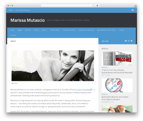 Facebook page photo gallery WordPress plugin - marissamutascio.com