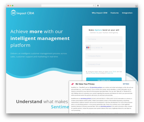 Theme WordPress Utouch - crm.impactechs.com
