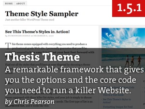 Thesis WordPress theme by Tailored Web Services
