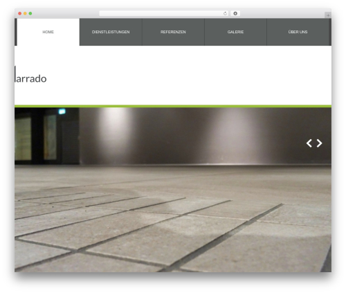 WordPress theme cherry - marrado.ch