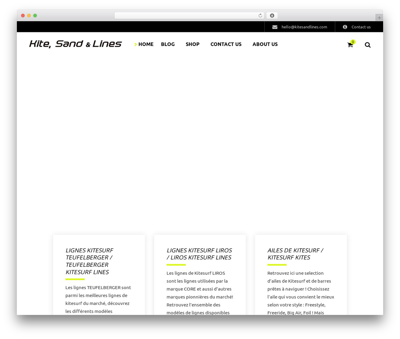 WordPress theme Klippe - kitesandlines.com WordPress theme Klippe - kitesandlines.com