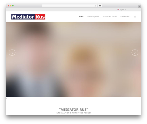 WordPress theme Temdo - mediator-rus.ru