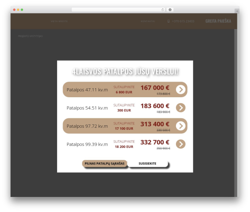 Bim_plugin WordPress plugin - liveup.lt
