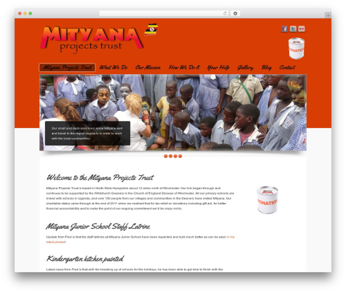 Challenge theme WordPress - mityana-projects-trust.co.uk