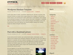 Cypher theme WordPress by Digital Visions Queenstown