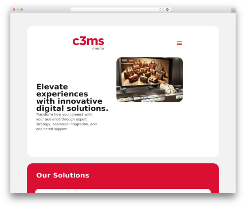 Deploy Default WordPress theme - c3ms.com