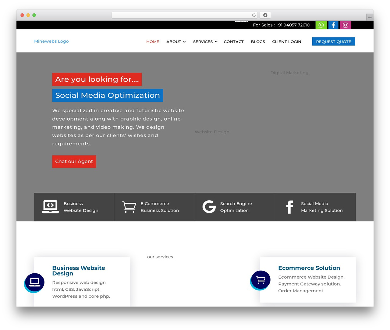 Divi theme WordPress - minewebs.com Divi theme WordPress - minewebs.com