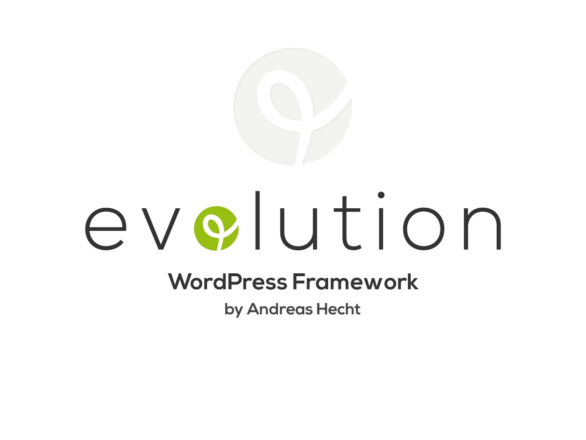Evolution Framework WordPress page theme