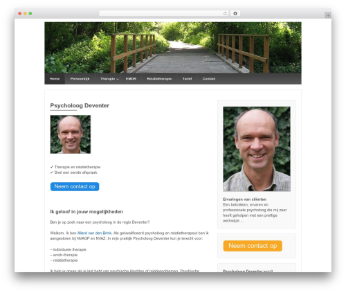 Responsive Pro theme WordPress - psycholoog-deventer.net