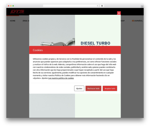 ShiftUp theme WordPress - dieselturbosystems.com