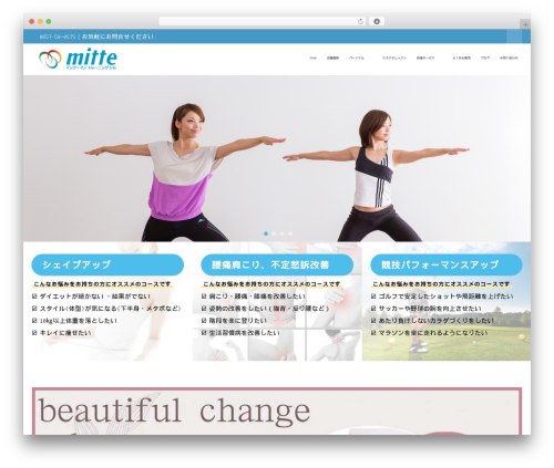 Theme WordPress gameplan - mitte-f.com