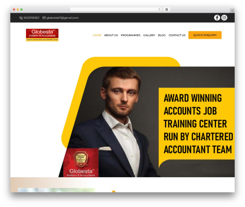 WordPress theme Threadsys Twenty Twenty - globesta.in