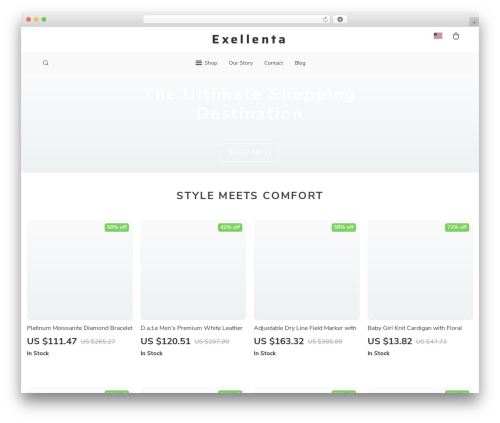 Botticelli WordPress theme - exellenta.com