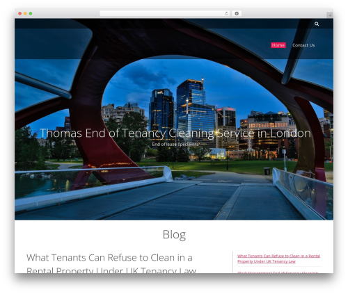 Canuck WordPress theme - thomascleaningservice.com