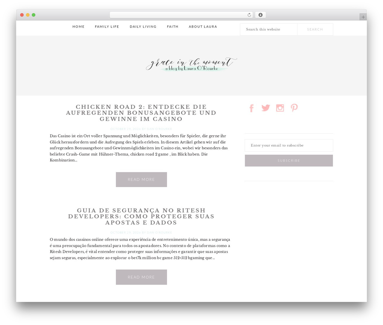 Dear Theme WordPress theme - mommy-miracles.com Dear Theme WordPress theme - mommy-miracles.com