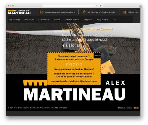 Multio theme WordPress - excavationalexmartineau.com Multio theme WordPress - excavationalexmartineau.com
