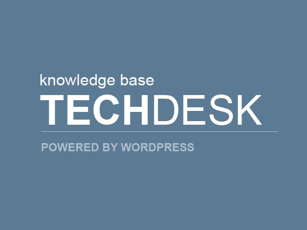 TechDesk - Responsive Knowledge Base/FAQ Theme theme WordPress by ZERGE