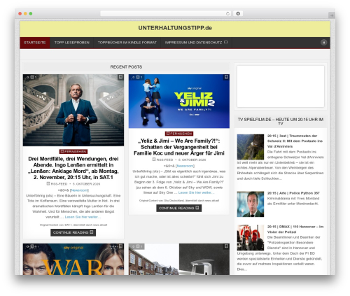Theme WordPress BoldWP PRO - unterhaltungstipp.de Theme WordPress BoldWP PRO - unterhaltungstipp.de