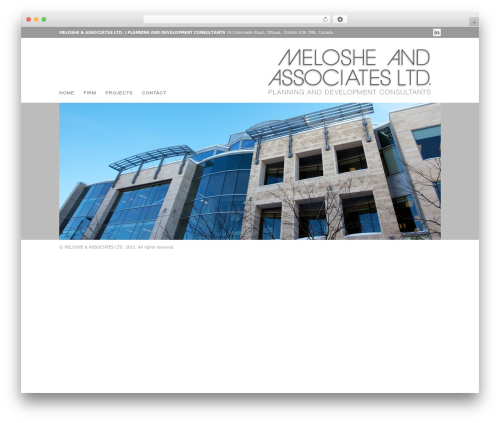 Theme WordPress MelosheV2 - meloshe.ca