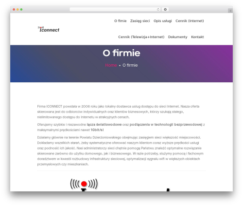 Theme WordPress Infinxt - iconnect.pl