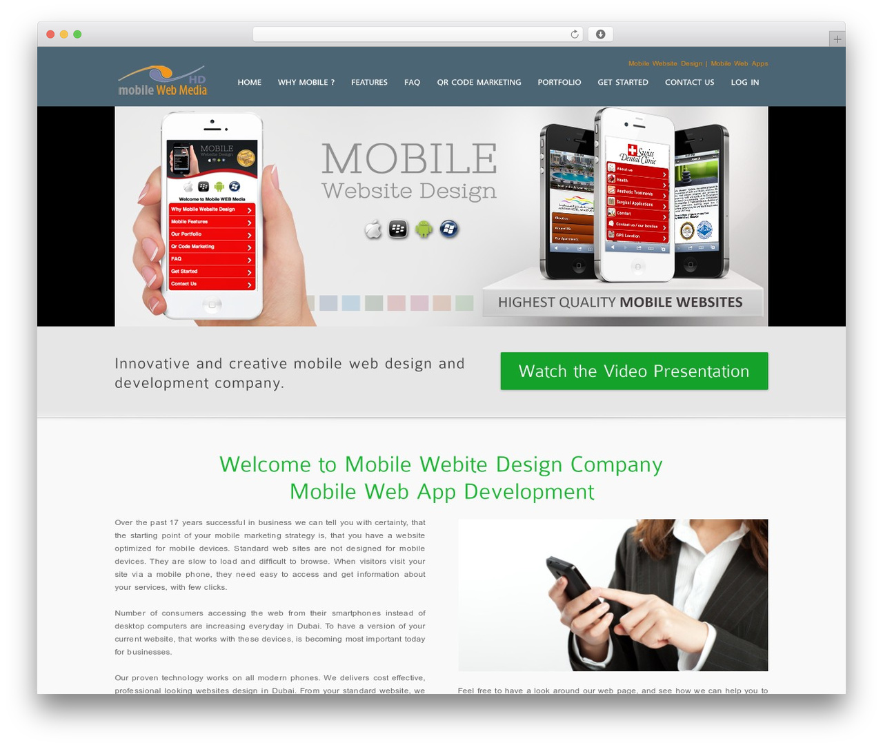 Theme WordPress inFocus - mobilewebmedia.org