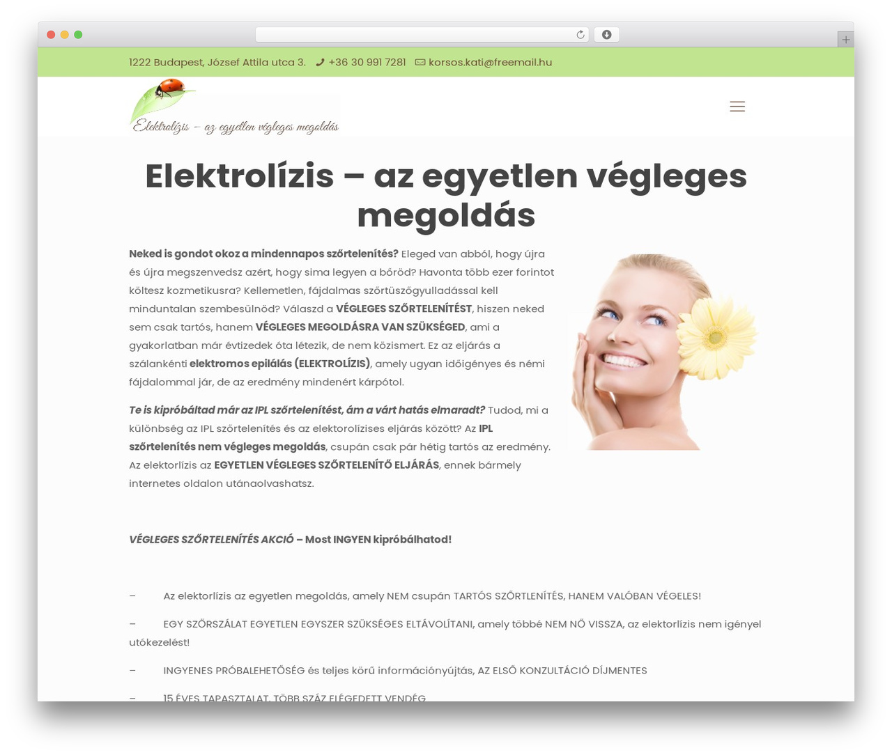 Theme WordPress theme - szortelenits.hu
