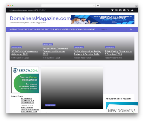 WeBlogger theme WordPress free - domainersmagazine.com WeBlogger theme WordPress free - domainersmagazine.com