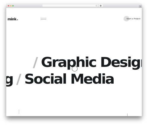 WordPress theme Alioth - minkdesignlab.com