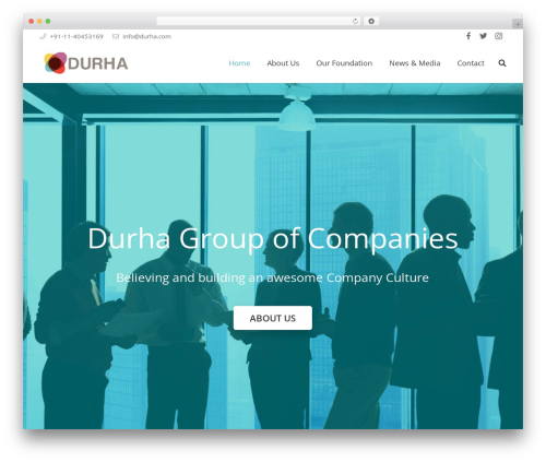 Slick menu WordPress plugin - durhagroup.com