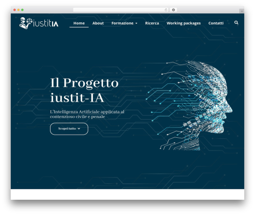 WordPress theme Site - www.iustit-ia.it