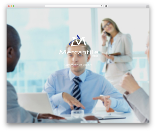 WordPress website theme Halfcreative - mercantileedge.com