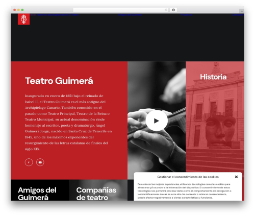 Uncode privacy WordPress plugin - teatroguimera.es