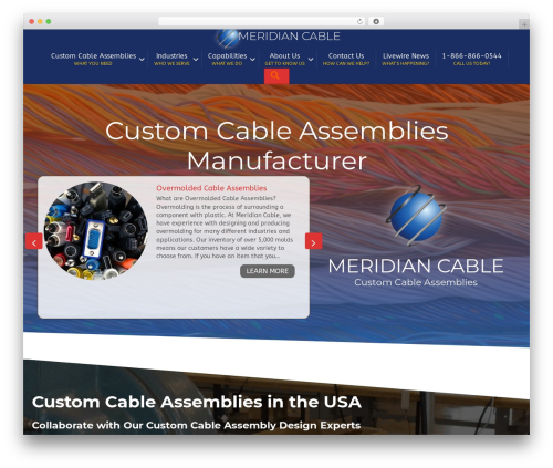 Beaver Builder Theme WP theme - meridiancableassemblies.com