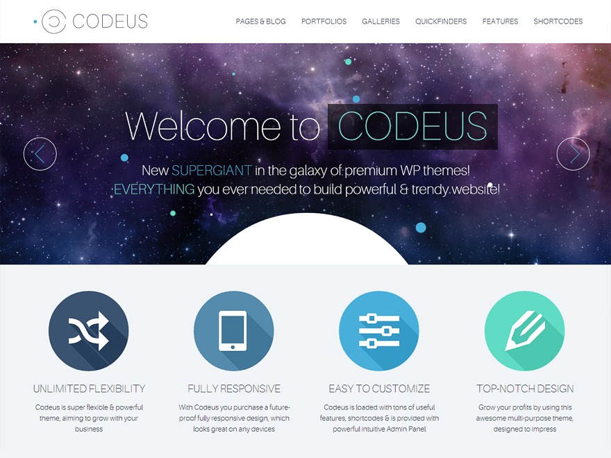 Codeus { JARtheme.com } WordPress theme