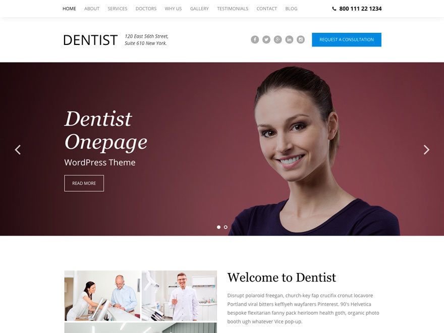 Dentist WP theme WordPress theme Dentist WP theme WordPress theme
