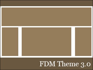 FDM Theme 3.0 top WordPress theme by Philip Murray